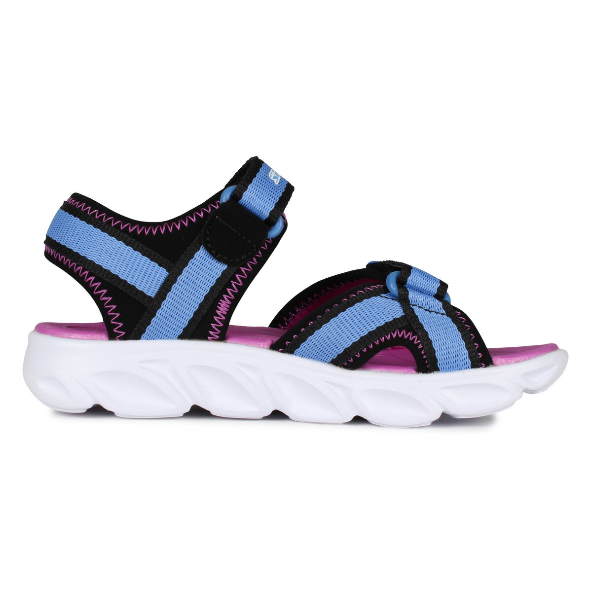 スケッチャーズ SKECHERS サンダル キッズ スプラッシュ HYPNO SPLASHS PLASH ZOOMS ブルー 20215L