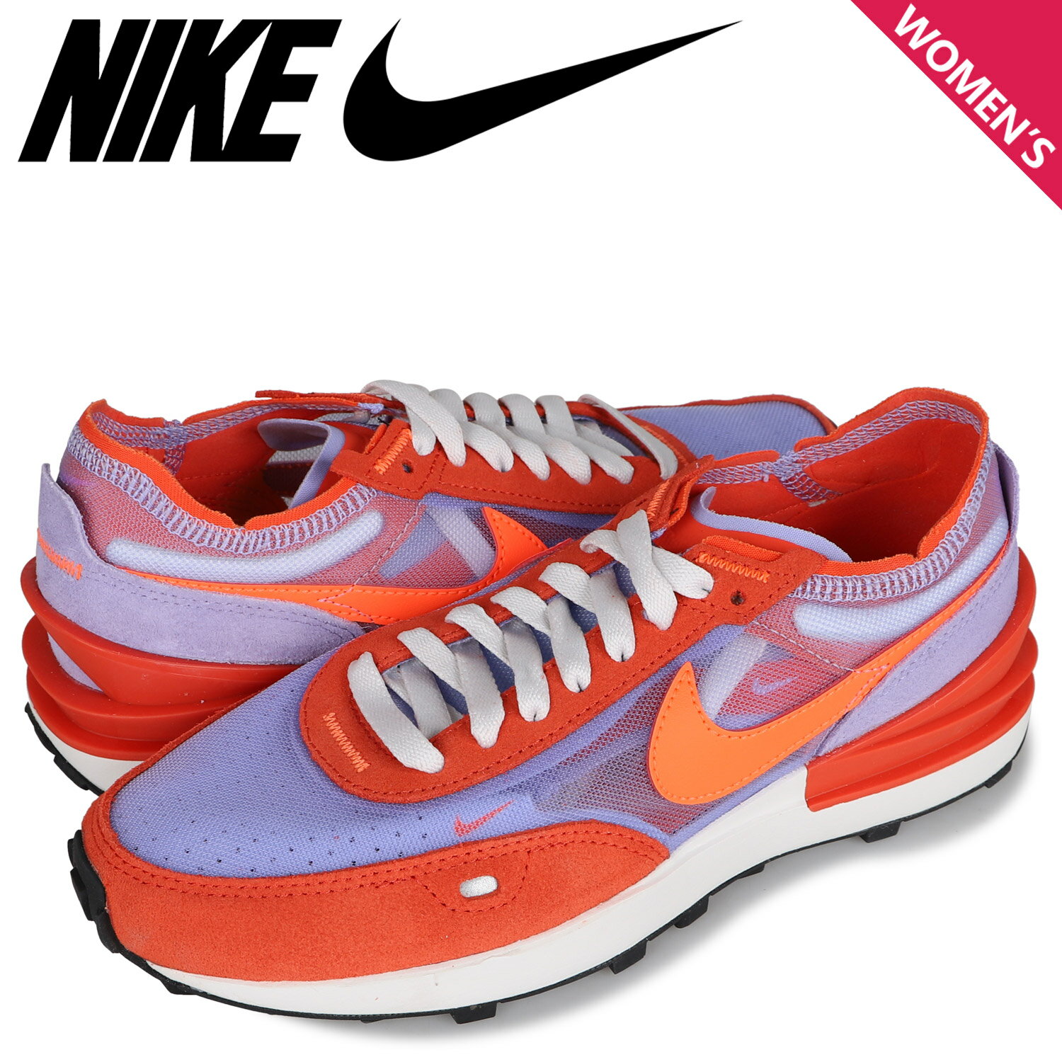 NIKE WMNS WAFFLE ONE ナイキ ワッフル ワン スニーカー レディース オレンジ DC2533-800のサムネイル