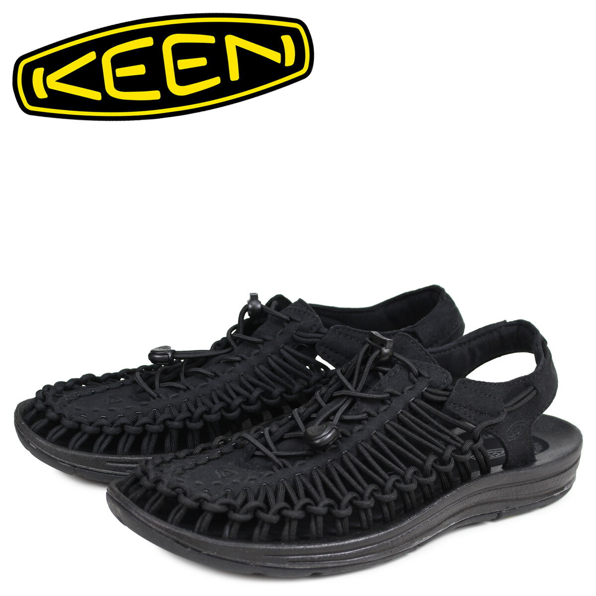 KEEN キーン ユニーク サンダル スポーツサンダル メンズ UNEEK ブラック 黒 1014097