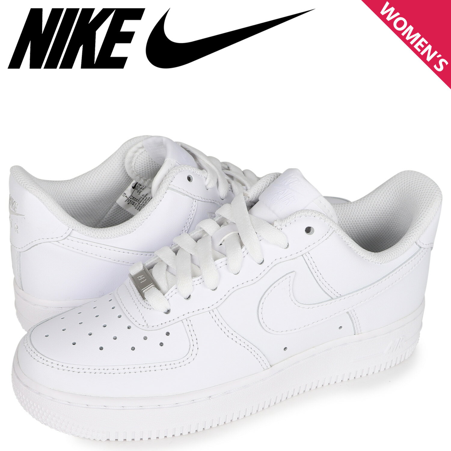 NIKE WMNS AIR FORCE 1 07 ナイキ エアフォース1 スニーカー レディース ホワイト 白 DD8959-100