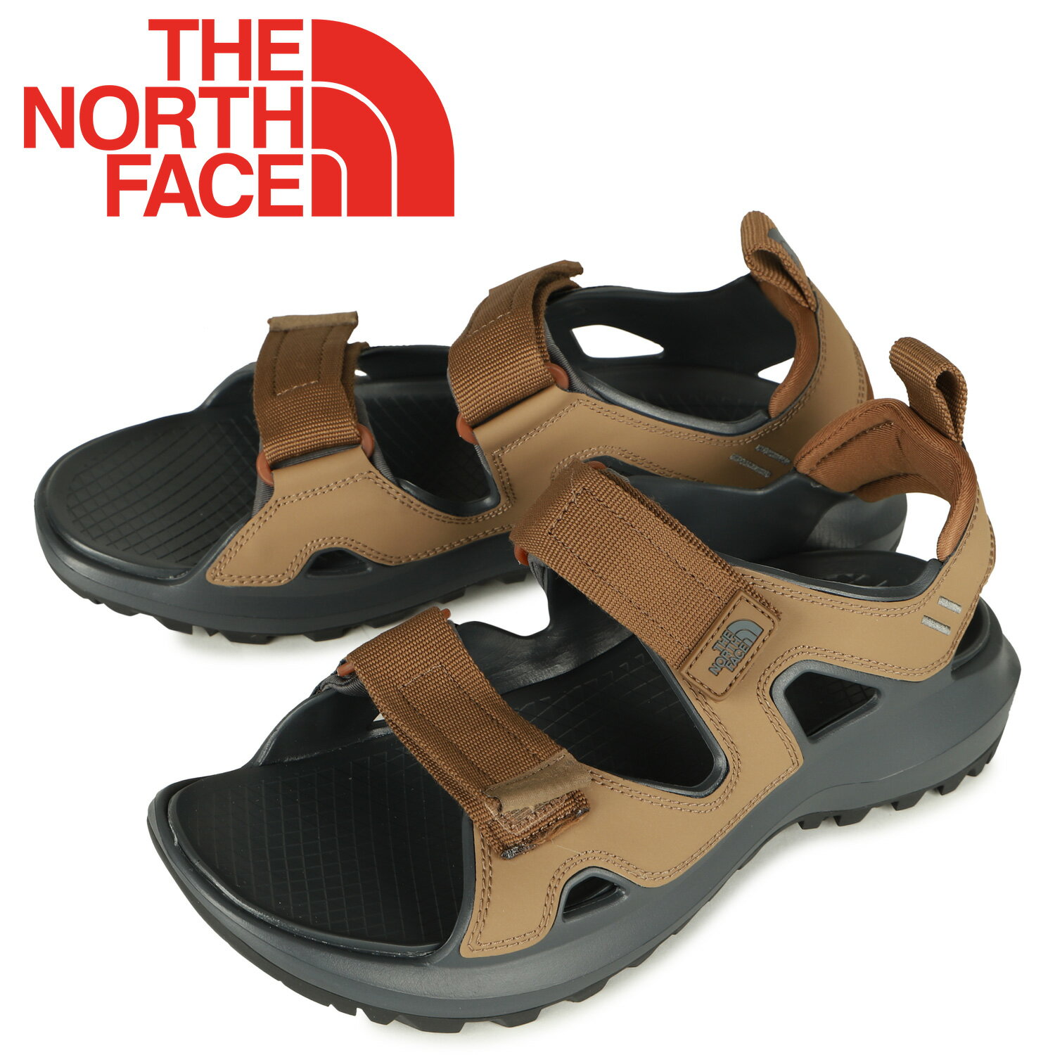 【最大1000円OFFクーポン配布中】 ノースフェイス THE NORTH FACE サンダル メンズ ヘッジホッグ HEDGEHOG SANDAL 3 ブラウン NF0A46BH