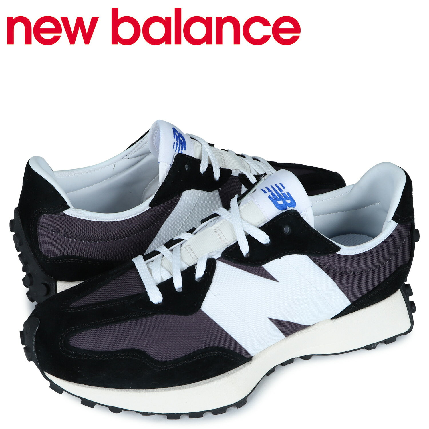 【クーポンで最大1000円OFF！5/16 10:59まで】 ニューバランス new balance 327 スニーカー メンズ Dワイズ ブラック 黒 MS327LB1