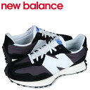 【最大1000円OFFクーポン】 ニューバランス new balance 327S スニーカー メンズ Dワイズ ブラック 黒 MS327LB1