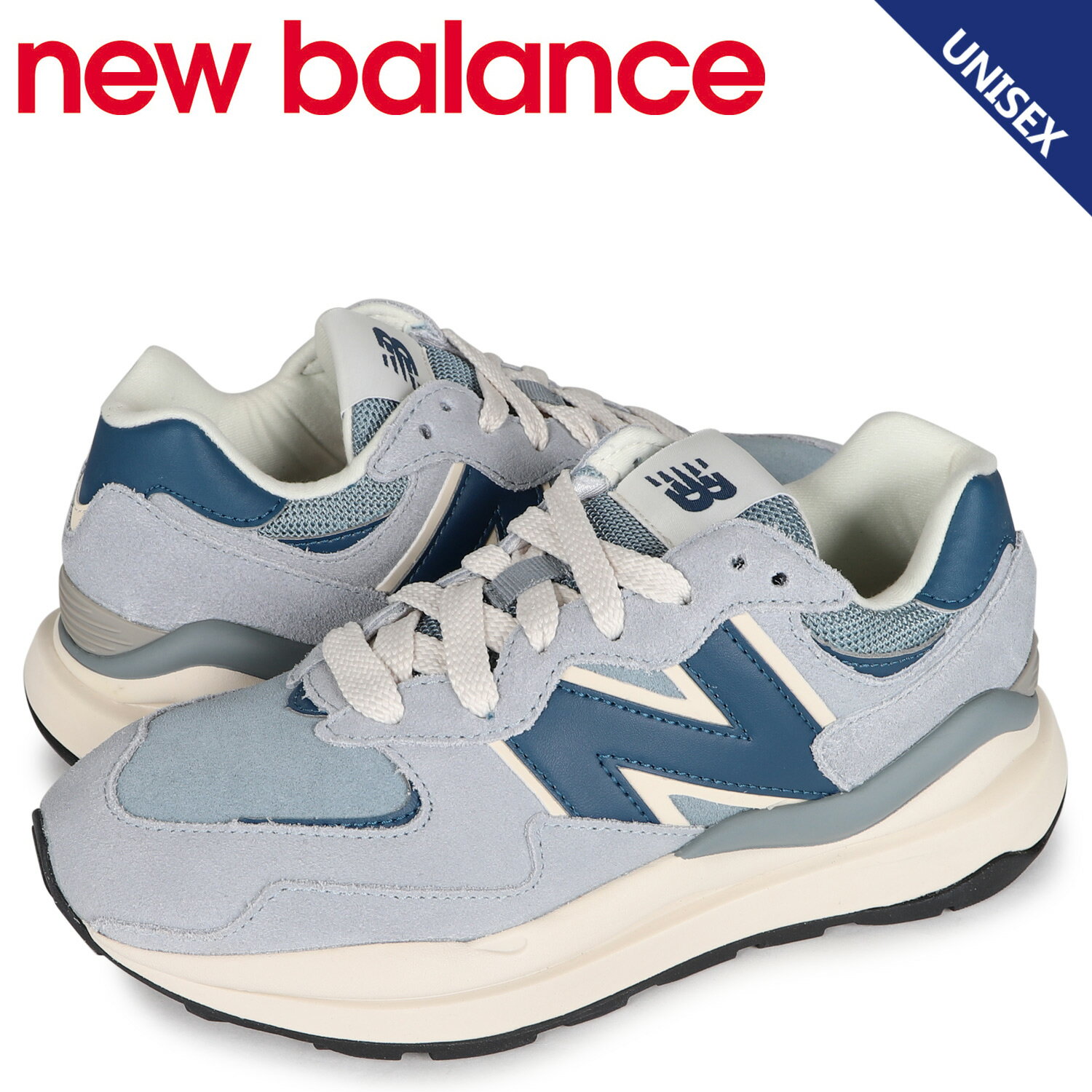 ニューバランス new balance 5740 スニーカー メンズ レディース Dワイズ ブルー W5740LX1