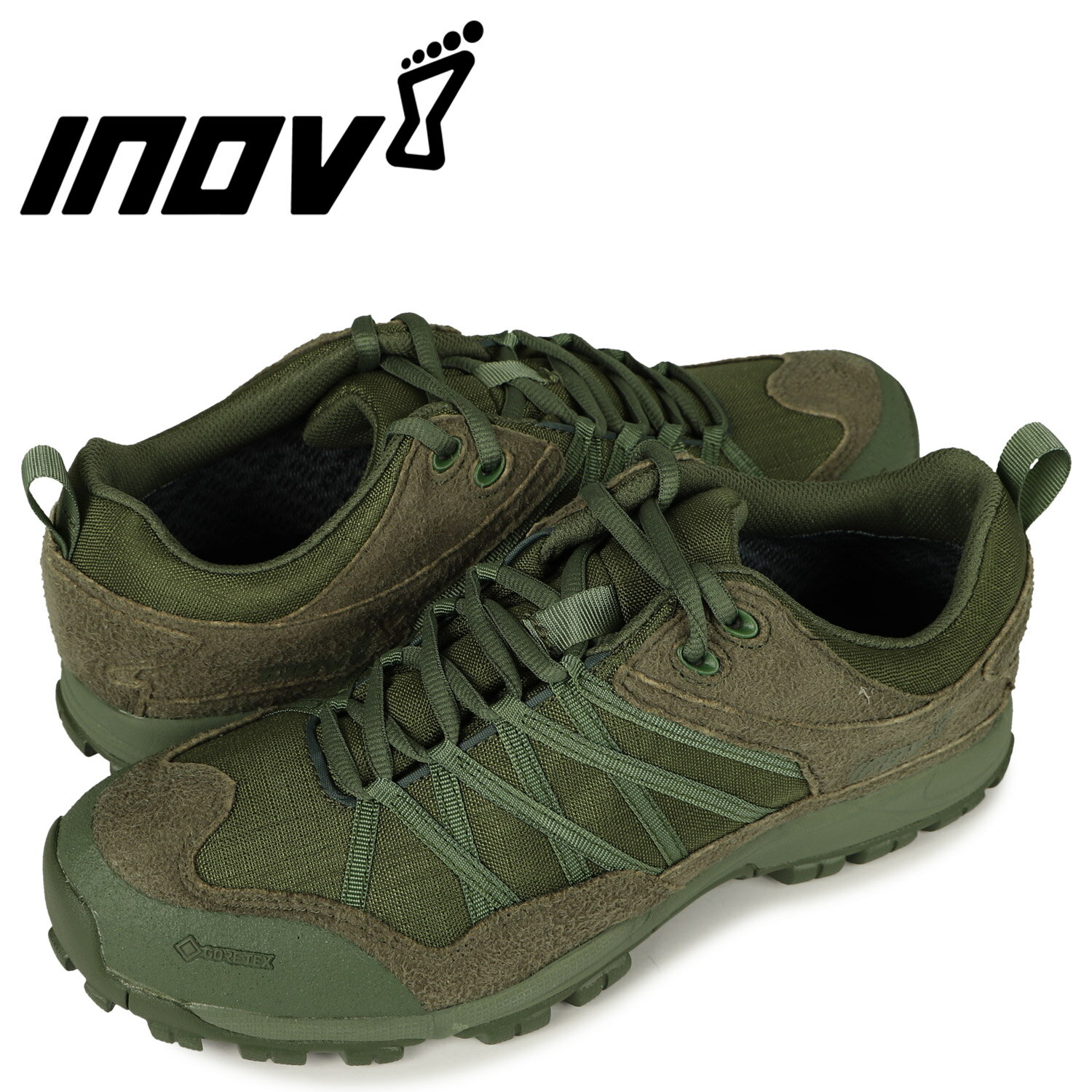 イノヴェイト inov-8 フライロック トレイルシューズ メンズ FLYROC 345 GT C U V2 グリーン NO1SGG19GN