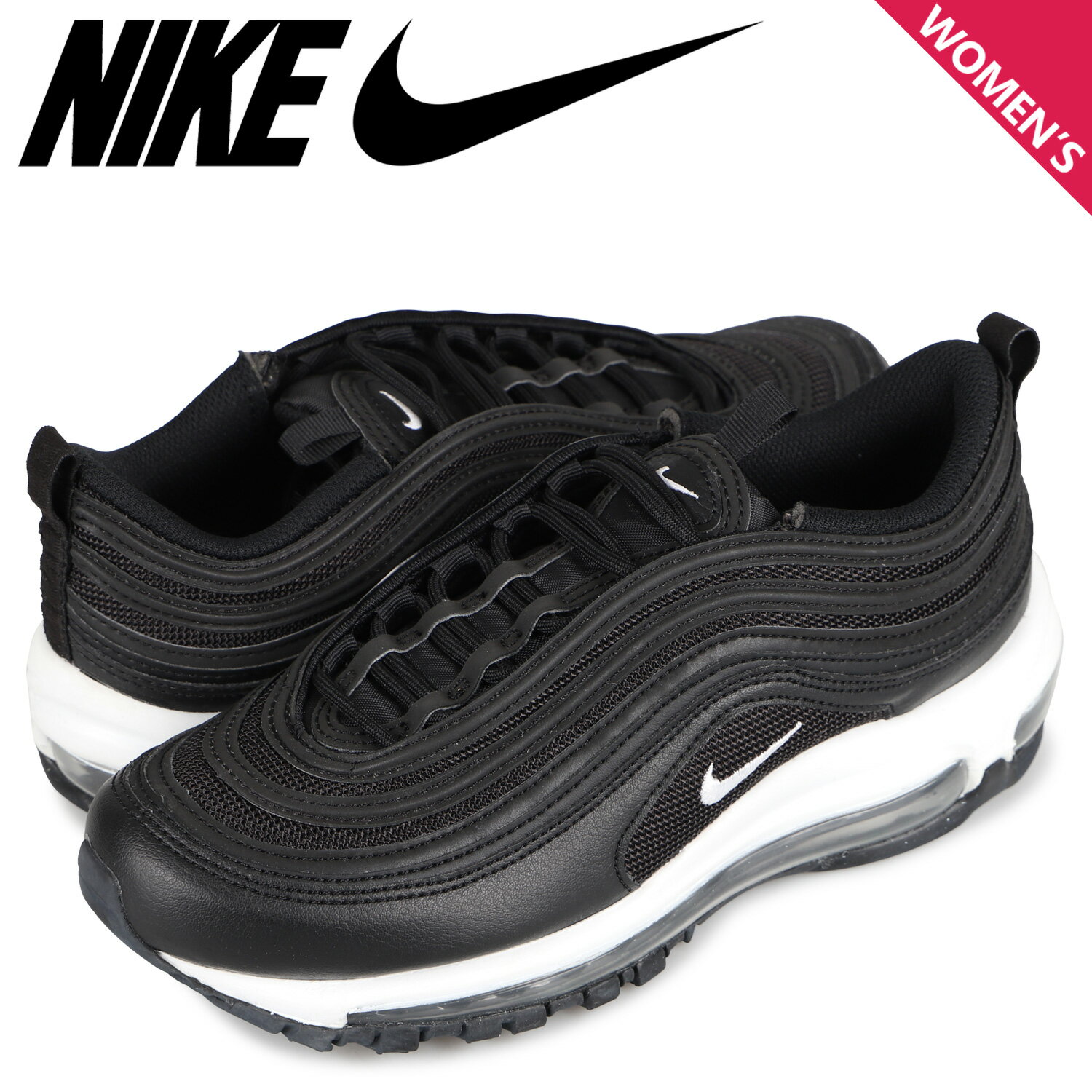 【クーポンで最大1000円OFF！5/16 10:59まで】 NIKE WMNS AIR MAX 97 ナイキ エアマックス97 スニーカー レディース ブラック 黒 DH8016-001