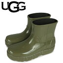 【クーポンで最大1000円OFF！5/1 10:59まで】 UGG アグ ブーツ レインブーツ ドリズリータ レディース ショート WOMENS DRIZLITA カーキ 1125731