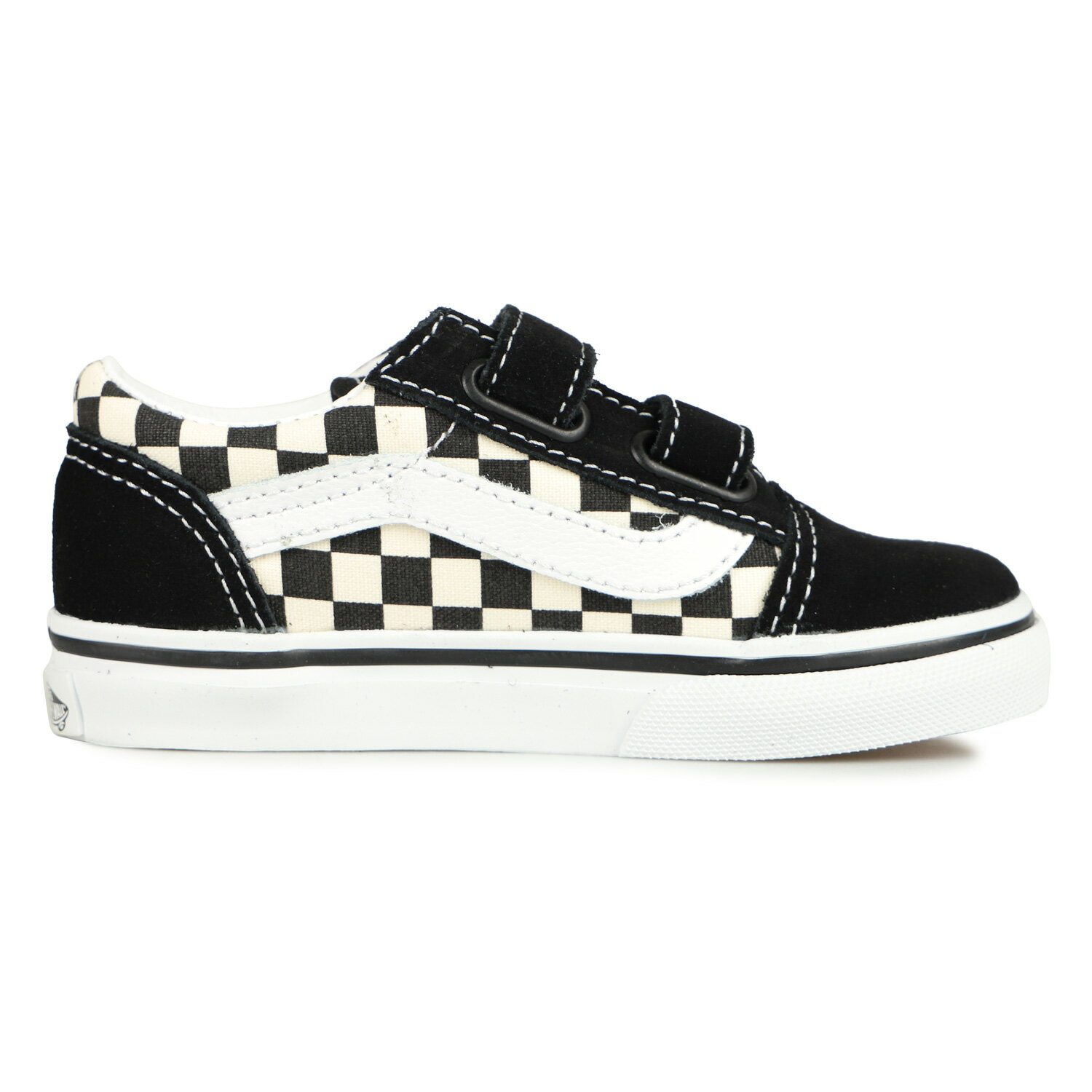 VANS ヴァンズ オールドスクール スニーカー ベビー キッズ バンズ OLD SKOOL V ブラック 黒 VN0A38JNP0S