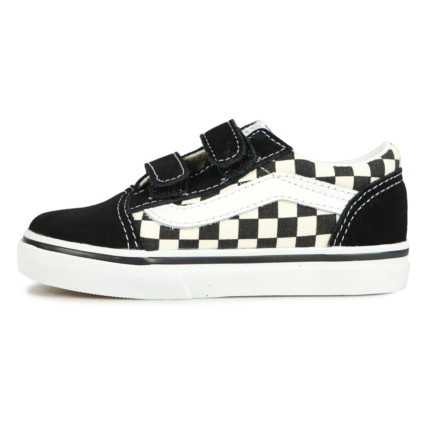 VANS ヴァンズ オールドスクール スニーカー ベビー キッズ バンズ OLD SKOOL V ブラック 黒 VN0A38JNP0S