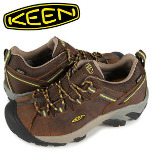 【10％offクーポン対象】 KEEN キーン トレッキングシューズ ハイキングシューズ ターギー 2 メンズ 防水 TAGHEE 2 WP ブラウン 1008417