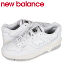 【クーポンで最大1000円OFF！4/19 10:59まで】 ニューバランス new balance 550 スニーカー メンズ Dワイズ ホワイト 白 BB550PB1