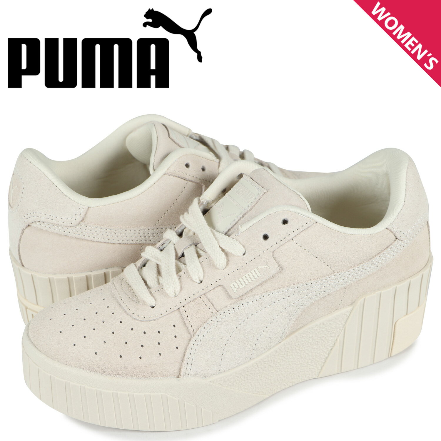 PUMA プーマ スニーカー カリ ウェッジ トーナル ウィメンズ レディース 厚底 CALI WEDGE TONAL WNS ライト グレー 385248-01