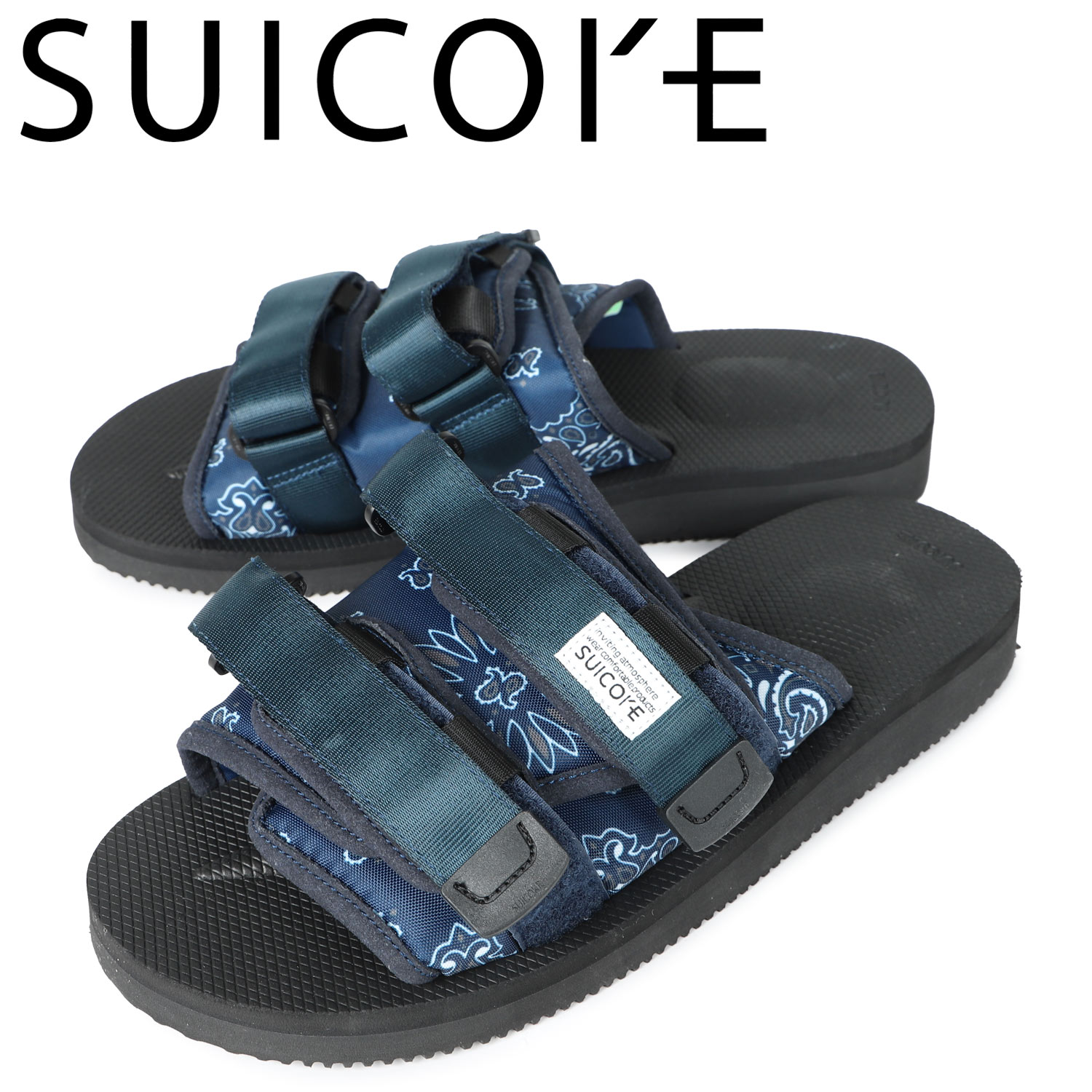 ショップトップ&nbsp;&gt;&nbsp;カテゴリトップ&nbsp;&gt;&nbsp;シューズブランド&nbsp;&gt;&nbsp;S-Z&nbsp;&gt;&nbsp;SUICOKE (スイコック) 商品説明 【シューズを中心に、奇抜で面白い逸品の数々を展開する日本のアパレルブランド SUICOKE】 2006年に「本当に自分たちが欲しいもの、所有したいものだけを作っていく」という挑戦的創造開発をコンセプトとして誕生した日本のブランド「SUICOKE(スイコック)」。こちらは人気のスライドサンダル「MOTO CAB」になります。ダブルストラップサンダルにより抜群のホールド感があり安定した履き心地が楽しめ、室内履きなどにもおすすめの一足です。こちらはネイビーのカラーリングです。 ブランド名 / 商品名 SUICOKE スイコック / MOTO-Cab OG-056CAB-PT02 カラー NAVY 素材 / 仕様 アッパー：ナイロン ソール：SUICOKE Original Running Sole 生産国 - ご購入前に必ずお読みください 靴のサイズ・仕様について 基本的にはブランドが定めているサイズ、または箱に記載されているサイズをもとに記載しております。(サイズの単位はcmになります。) 海外からの海外正規品の直輸入品（並行輸入品）の特性上、外装箱や商品に若干のへたりや傷がある場合があります。 また、生産工場や生産時期で細かい仕様変更がある場合があり、サイズ・素材・カラー・外装箱・タグ等が国内正規品と差異がある場合がありますのでご注意ください。 カラーについて 個体ごとに若干の差異がある場合がございます。可能な限り現物に近い色味の写真を掲載をしておりますが、お客様のモニターの設定などにより現物との色味に差異が生じる場合もございます。あらかじめご了承ください。 予約商品の納期発送目安について 予約商品の納期発送目安は、以下の通りになります。 上旬：1日-10日頃発送予定 中旬：11日-20日頃発送予定 下旬：21日-末日頃発送予定 ※目安になりますので、日程が多少前後する場合があります。 並行輸入に関して この商品は並行輸入品です。 並行輸入品とは、海外で正規販売（正規卸売）されている商品を買い付けて輸入し販売している海外正規品のことです。 サプライヤー保護のため、外装箱についているバーコードや商品タグの一部が一部切り取られている場合がございますが、正規品ですので安心してお買い求め下さい。 類似商品はこちらスイコック SUICOKE サンダル メンズ 10,110円～スイコック SUICOKE サンダル スライド11,390円～スイコック SUICOKE サンダル スライド10,030円～スイコック SUICOKE サンダル メンズ 8,980円～スイコック SUICOKE サンダル スポーツ8,730円～スイコック SUICOKE サンダル メンズ 13,030円～スイコック SUICOKE サンダル クロッグ5,240円～スイコック SUICOKE サンダル フリンジ8,300円～VANS ヴァンズ ハーフキャブ スニーカー 12,100円新着商品はこちら2024/5/16NIKE CALM SLIDE ナイキ カルム6,380円2024/5/16NIKE P-6000 ナイキ スニーカー メ14,630円2024/5/16NIKE P-6000 ナイキ スニーカー メ14,630円再販商品はこちら2024/5/17ポールアンドジョー PAUL & JOE 折り4,400円2024/5/17サンローラン パリ SAINT LAURENT21,875円2024/5/17グッチ GUCCI サングラス メンズ レディ30,170円2024/05/17 更新 類似商品はこちらスイコック SUICOKE サンダル メンズ 10,110円～スイコック SUICOKE サンダル スライド11,390円～スイコック SUICOKE サンダル スライド10,030円～再販商品はこちら2024/5/17ポールアンドジョー PAUL & JOE 折り4,400円2024/5/17サンローラン パリ SAINT LAURENT21,875円2024/5/17グッチ GUCCI サングラス メンズ レディ30,170円新着商品はこちら2024/5/16NIKE CALM SLIDE ナイキ カルム6,380円2024/5/16NIKE P-6000 ナイキ スニーカー メ14,630円2024/5/16NIKE P-6000 ナイキ スニーカー メ14,630円