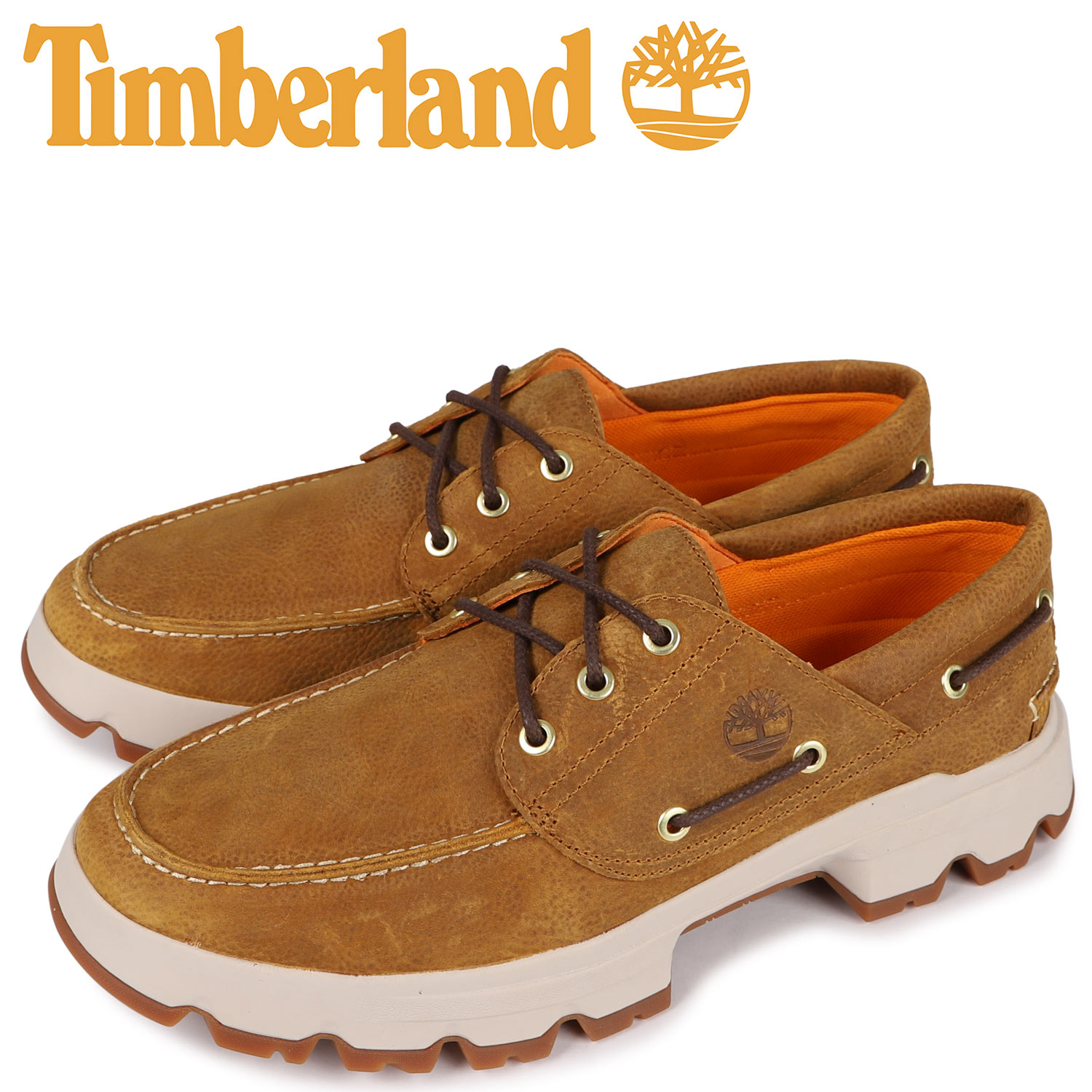 ティンバーランド Timberland スニーカー メンズ オリジナル イーケープラス モック トゥ ORIGINAL EK+ 3EYE MOCTOE イエロー A2D5D