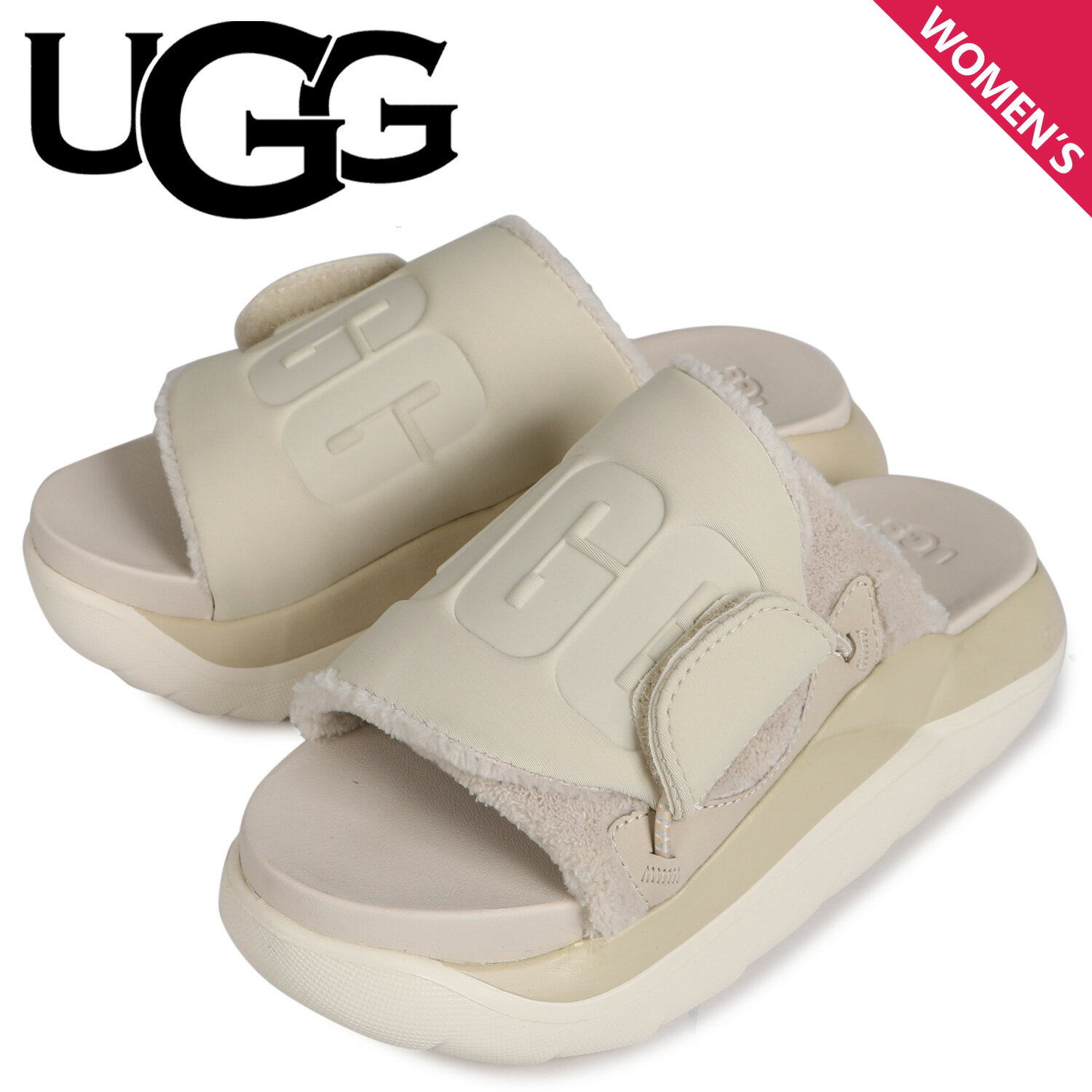 UGG アグ サンダル スライドサンダル LA クラウド レディース 厚底 LA CLOUD SLIDE ベージュ 1125022のサムネイル