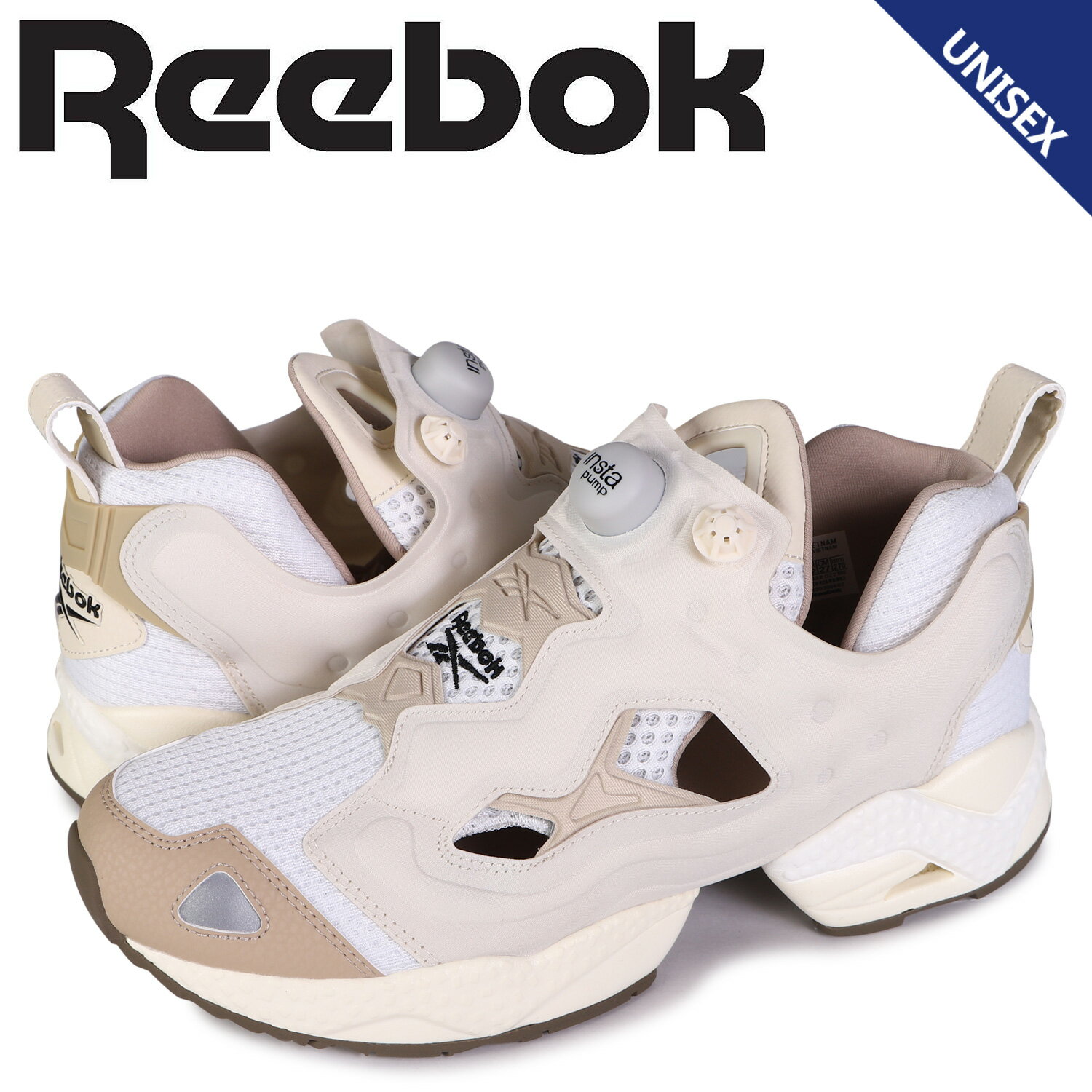 リーボック リーボック Reebok インスタ ポンプフューリー スニーカー メンズ レディース INSTAPUMP FURY 95 ベージュ GZ2185