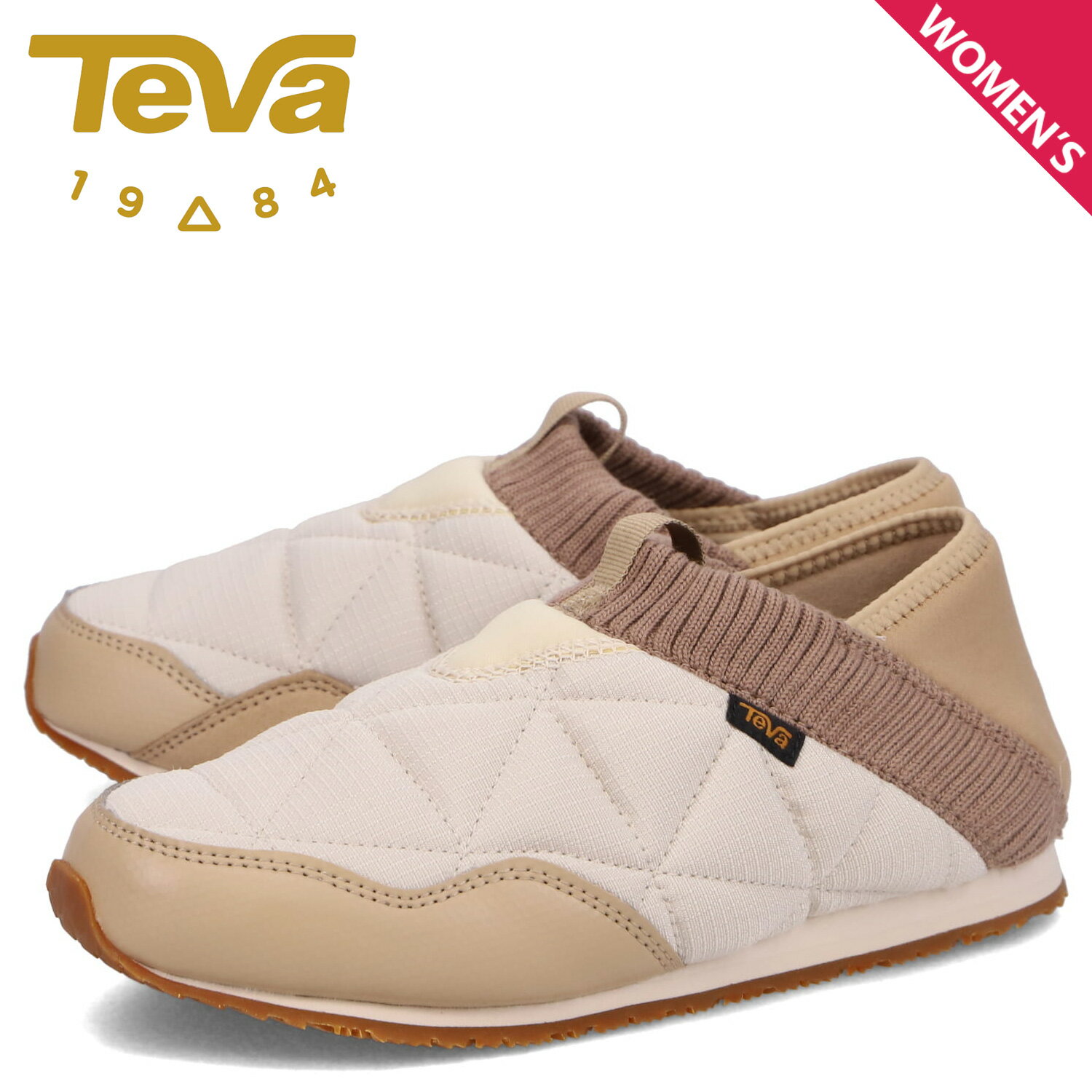 Teva テバ スリッポン モックシューズ リ エンバーモック レディース RE EMBER MOC ベージュ 1125471のサムネイル