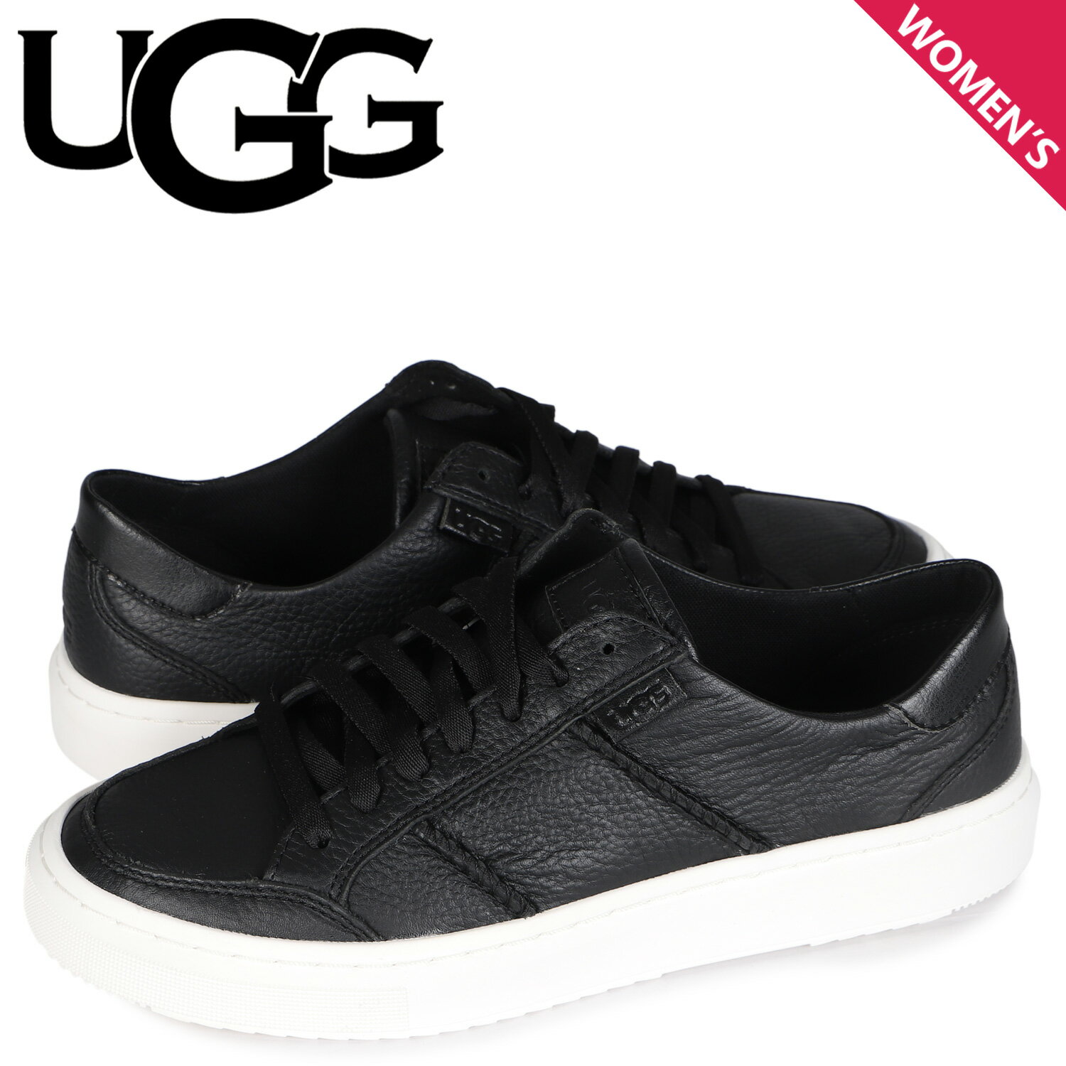 【 最大1000円OFFクーポン配布中！11/19 11:59まで 】 UGG アグ スニーカー アラメダレース レディース ALAMEDA LACE ブラック 黒 1130775のサムネイル