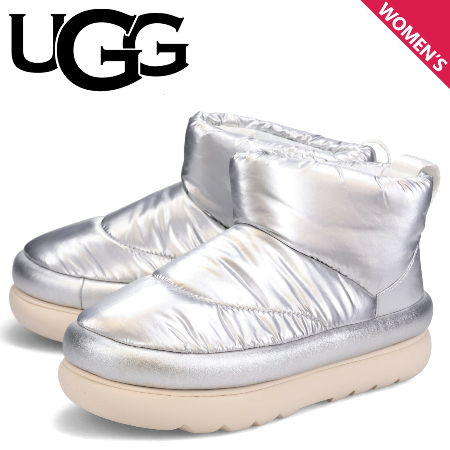 【 最大1000円OFFクーポン配布中 】 UGG アグ ブーツ クラシック マキシ レディース ミニ CLASSIC MAXI MINI シルバー 1135151のサムネイル