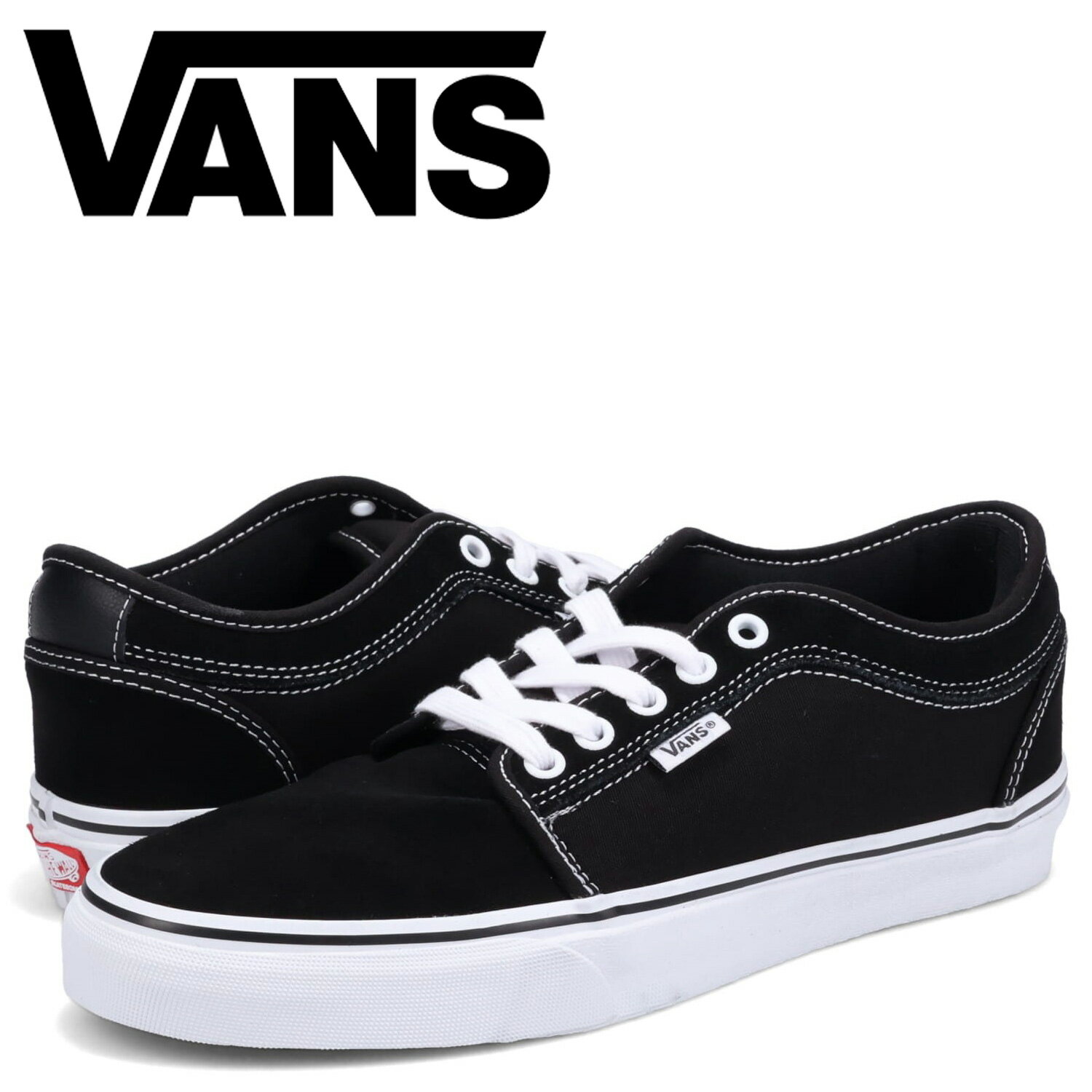 VANS ヴァンズ スニーカー スケート チャッカロー メンズ バンズ SKATE CHUKKA LOW ブラック 黒 VN0A4BX4Y28