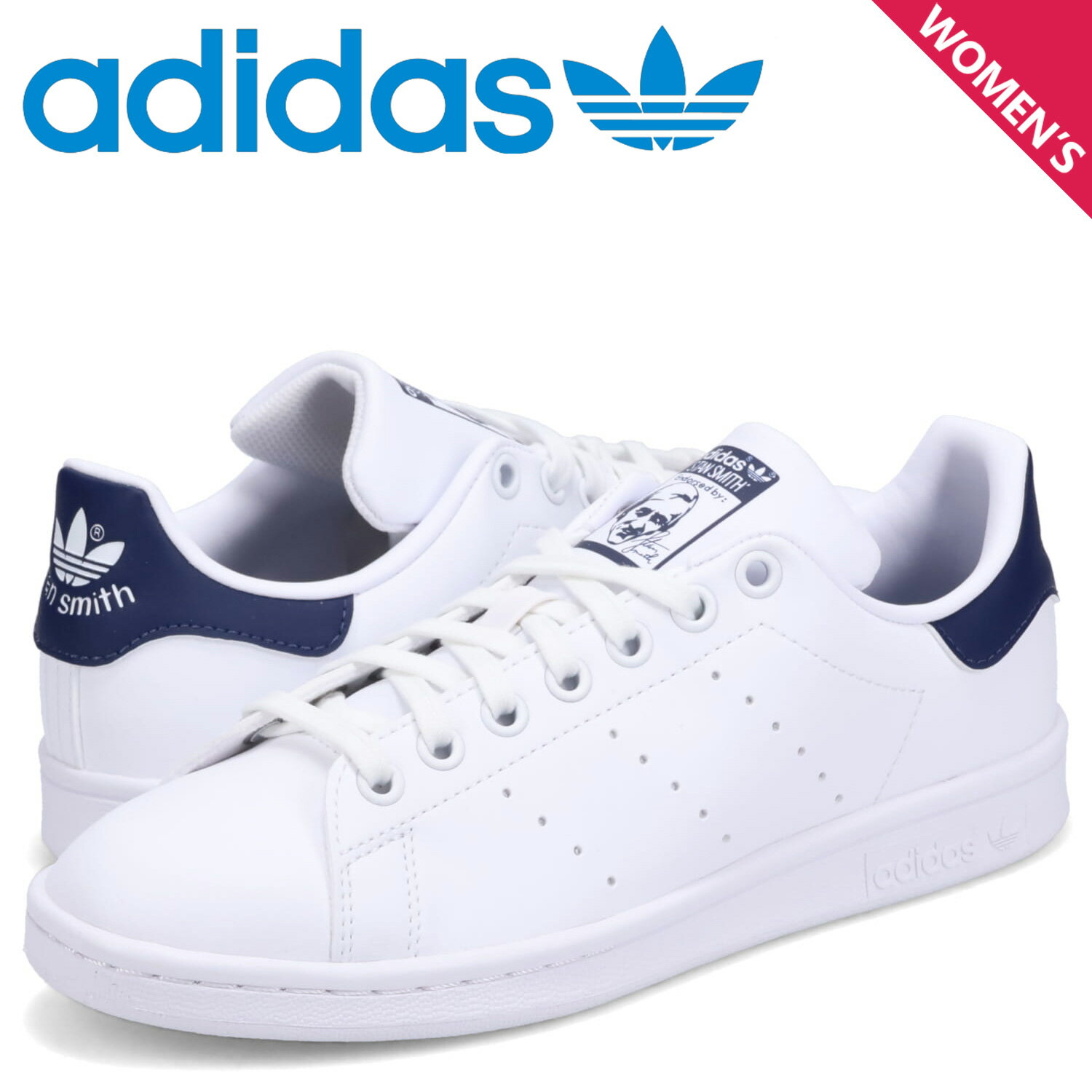 アディダス adidas スタンスミス スニーカー レディース STAN SMITH J ホワイト 白 H68621