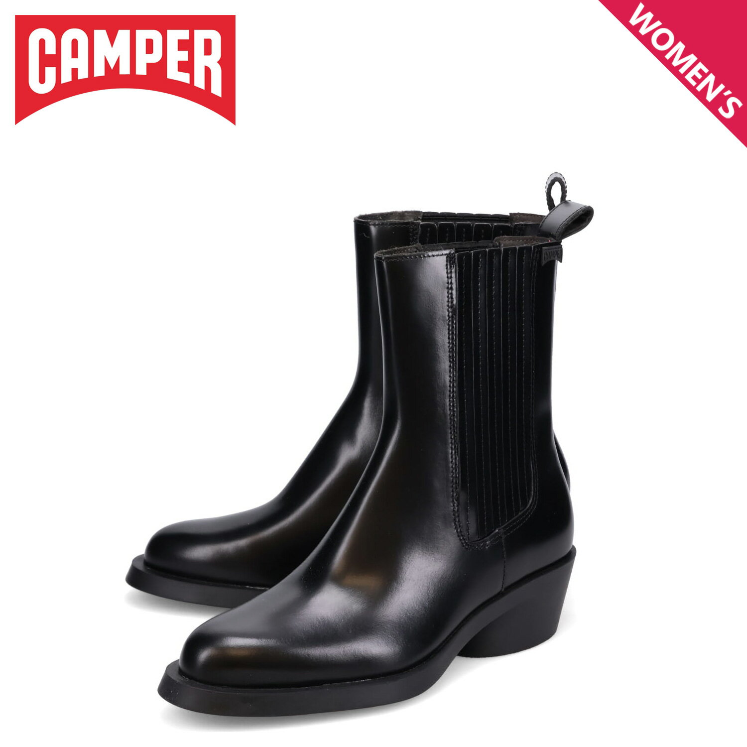 カンペール CAMPER ブーツ 靴 アンクルブーツ ボニー レディース BONNIE ブラック 黒 K400631