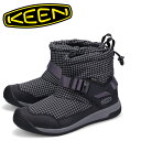 KEEN キーン ブーツ ウィンターブーツ フッドロメオ ウォータープルーフ メンズ 防水 軽量 HOODROMEO WP ブラック 黒 1026611