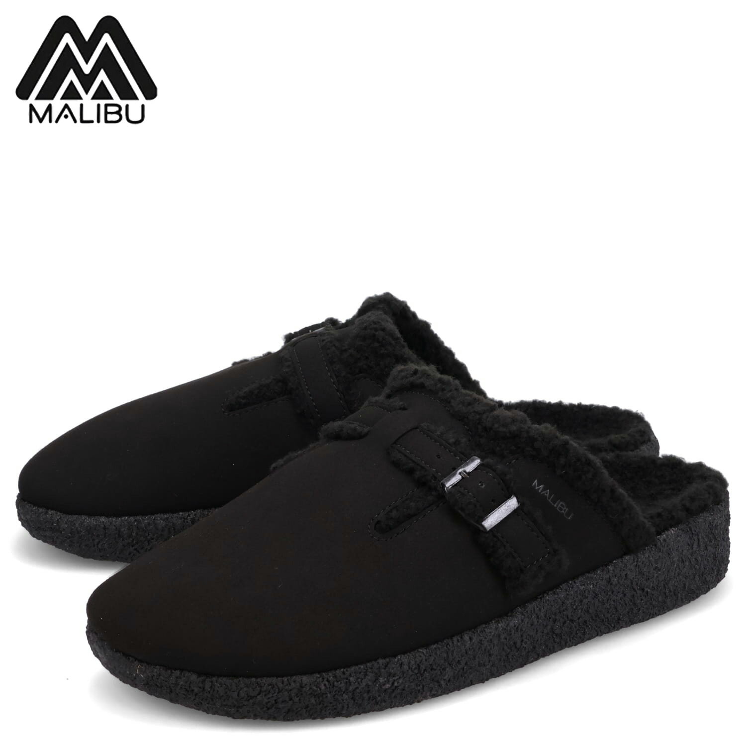 【最大1000円OFFクーポン発行中 11/27 09:59まで！】 マリブサンダルズ MALIBU SANDALS サンダル クロッグサンダル フローレス ミュール メンズ FLORES MULE ブラック 黒 MS20-0001