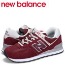 【クーポンで最大1000円OFF！5/1 10:59まで】 ニューバランス new balance 574 スニーカー メンズ Dワイズ バーガンディー ML574EVM