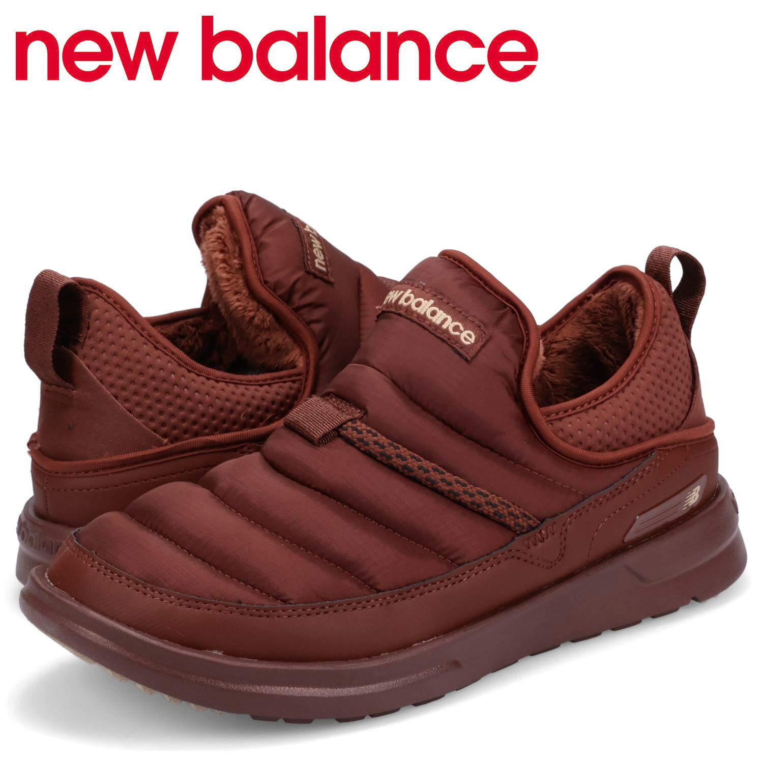 ニューバランス new balance スニーカー ウィンターシューズ メンズ Dワイズ ブラウン SUFMIDB2