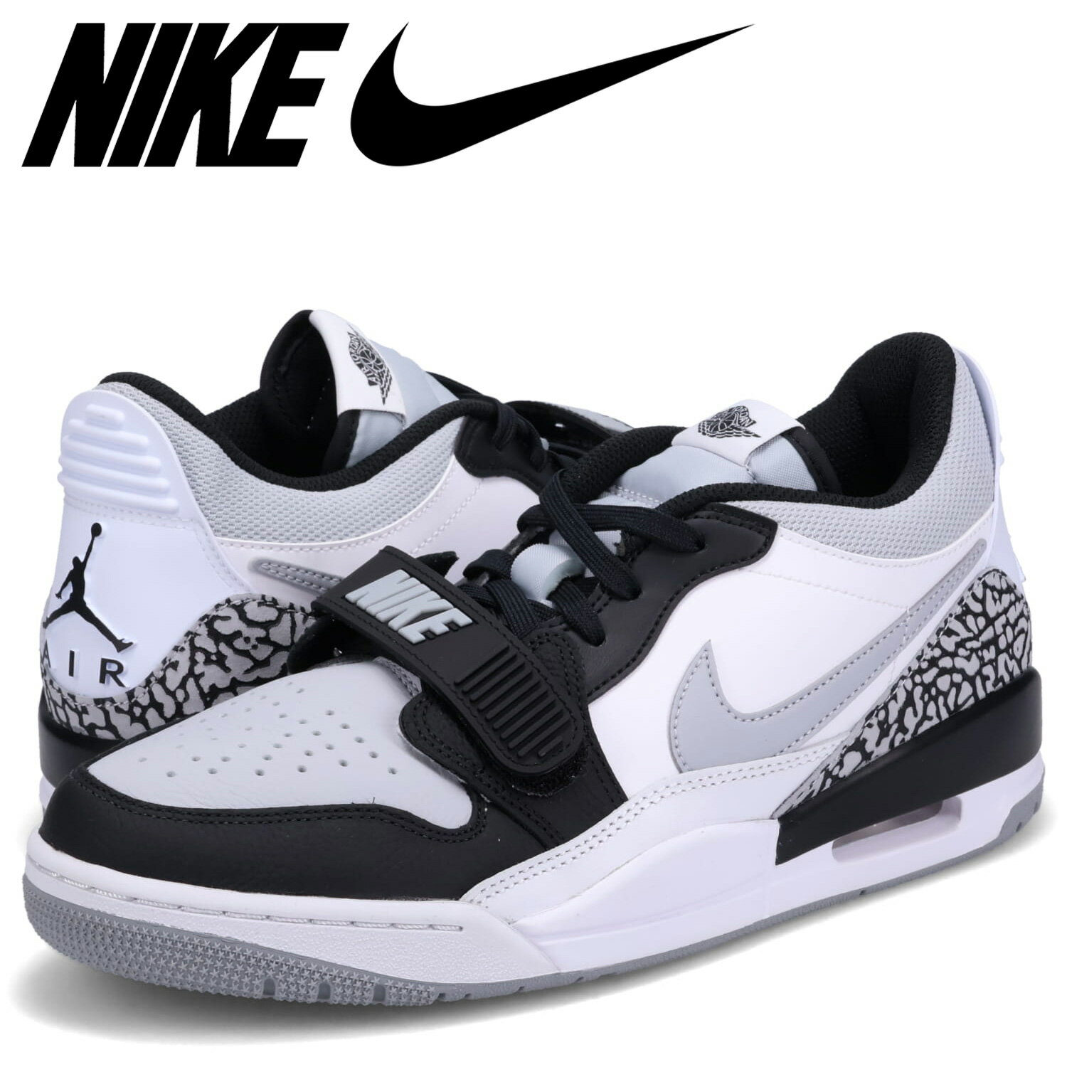 NIKE AIR JORDAN LEGACY 312 LOW ナイキ エアジョーダン レガシー 312 スニーカー メンズ ホワイト 白 CD7069-105のサムネイル
