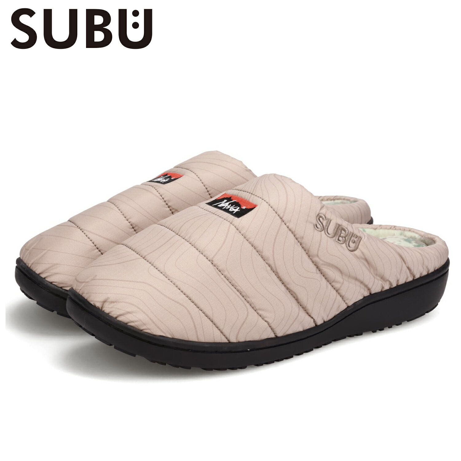 NANGA SUBU ナンガ スブ サンダル スリッポン スリッパ ルームシューズ オーロラ ウィンター メンズ レディース コラボ AURORA WINTER SANDAL ベージュ NA2243-3E511