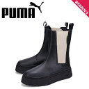 PUMA プーマ サイドゴアブーツ メイズ スタック チェルシー ウィメンズ レディース 厚底 MAYZE STACK CHELSEA WNS ブラック 黒 3...