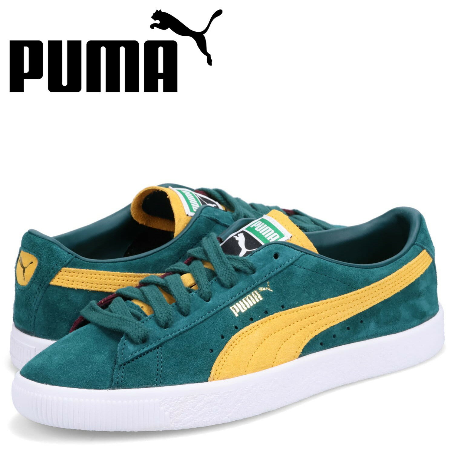 PUMA プーマ スウェード ヴィンテージ チームス スニーカー メンズ スエード SUEDE VINTAGE TEAMS グリ..