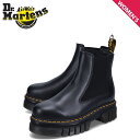 ドクターマーチン サイドゴアブーツ レディース 【クーポンで最大1000円OFF！5/16 10:59まで】 ドクターマーチン Dr.Martens チェルシー ブーツ サイドゴア レディース 厚底 AUDRICK ブラック 黒 27148001