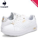  ルコック スポルティフ le coq sportif スニーカー LA セーヴル PF レディース 厚底 LA SEVRES PF ホワイト 白 QL3UJC50WH