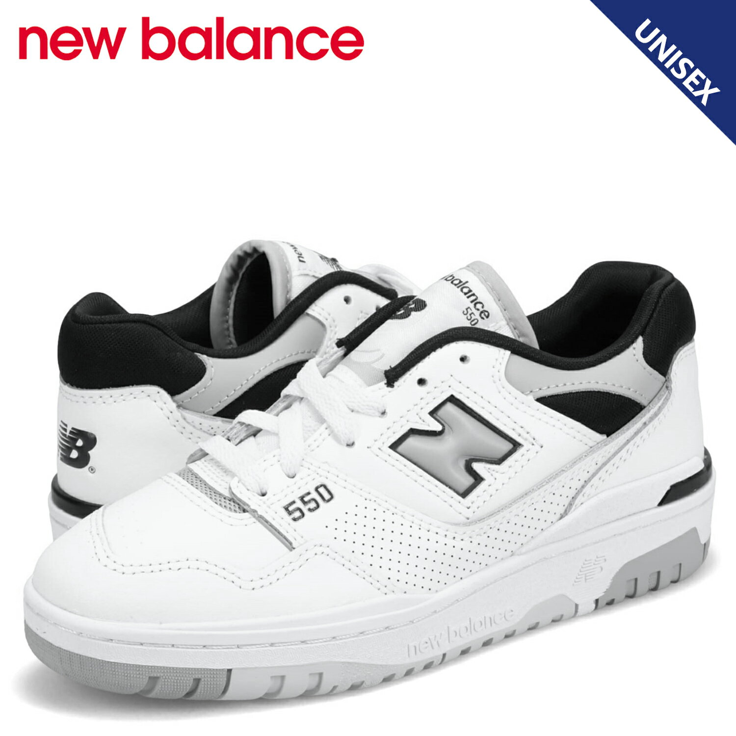 ڥݥǺ1000OFF5/16 10:59ޤǡ ˥塼Х new balance 550 ˡ  ǥ D磻 ۥ磻  BB550NCL