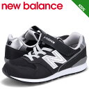 【クーポンで最大1000円OFF！5/1 10:59まで】 ニューバランス new balance 996 スニーカー キッズ レディース Mワイズ ブラック 黒 YV996BK3