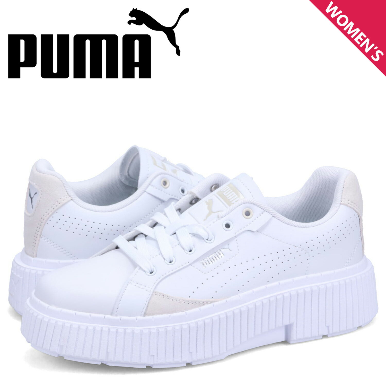 【クーポンで最大1000円OFF！5/16 10:59まで】 PUMA プーマ スニーカー 厚底 ディナーラ ウィメンズ レディース DINARA WMNS ホワイト 白 38895402