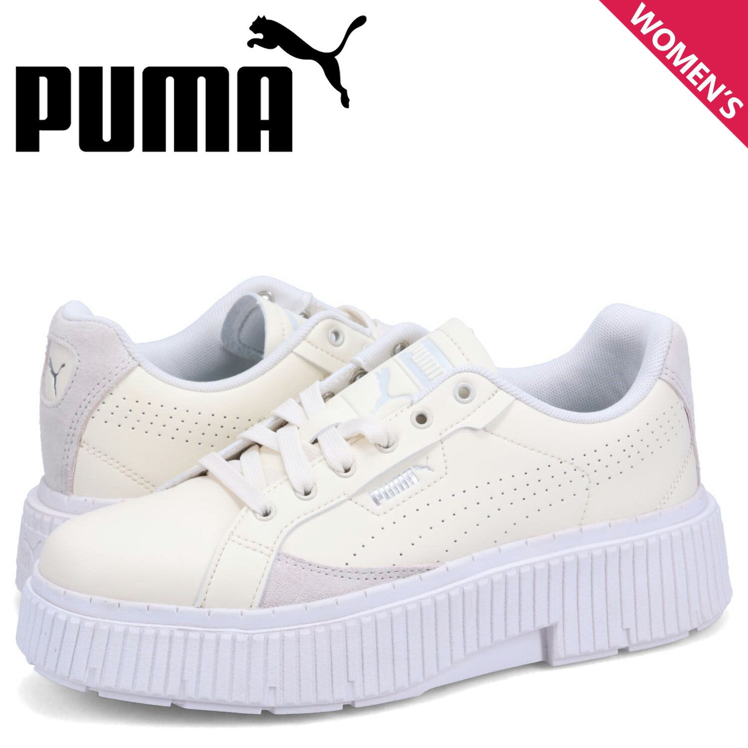 【クーポンで最大1000円OFF！5/16 10:59まで】 PUMA プーマ スニーカー 厚底 ディナーラ ウィメンズ レディース DINARA WMNS ベージュ 38895403