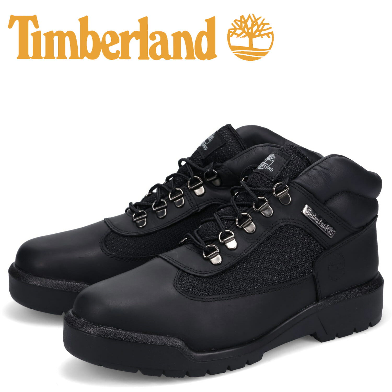 【クーポンで最大1000円OFF！5/16 10:59まで】 ティンバーランド Timberland ブーツ フィールドブーツ メンズ 防水 軽量 FIELD BOOT FL WP ブラック 黒 A17KY