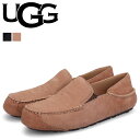 【クーポンで最大1000円OFF！3/29 10:59まで】 UGG アグ モカシン スリッポン ムートン シューズ アップショー TS メンズ シープスキン UPSHAW TS ブラック ベージュ 黒 1108189