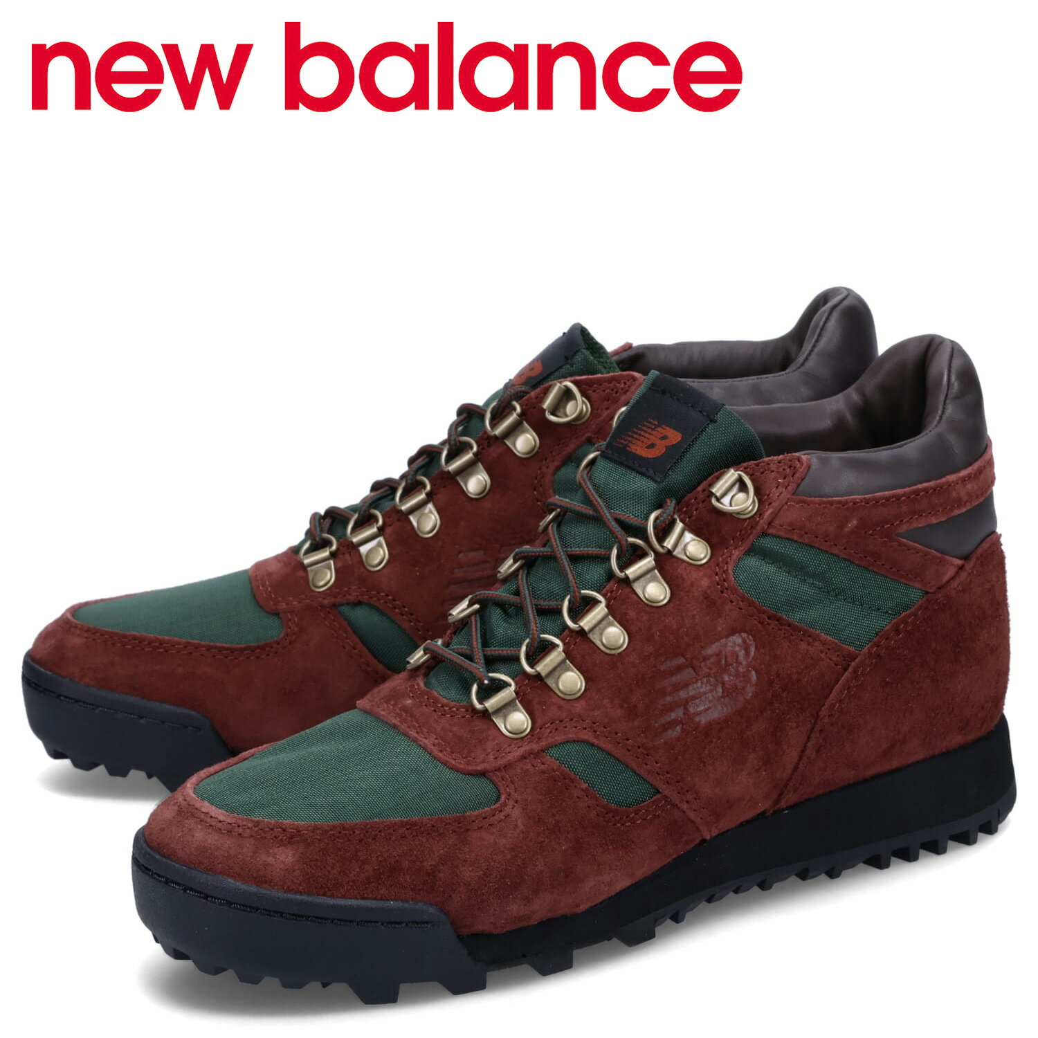 【クーポンで最大1000円OFF！5/16 10:59まで】 ニューバランス new balance ハイキングシューズ ブーツ トレッキングシューズ レーニア メンズ RAINIER Dワイズ ブラウン URAINAC