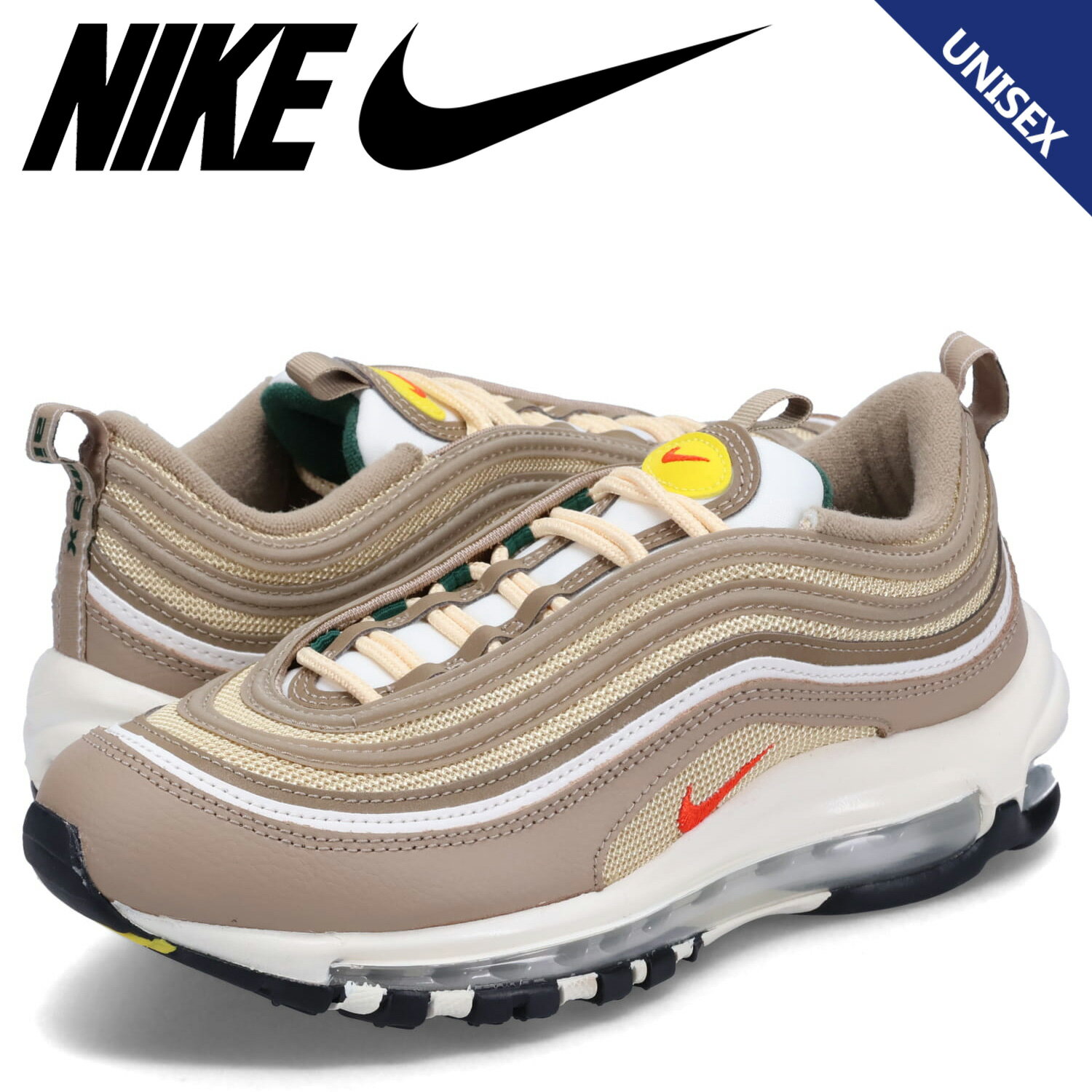 NIKE WMNS AIR MAX 97 SE ナイキ エアマックス97 スニーカー メンズ レディース カーキ FD0357-247