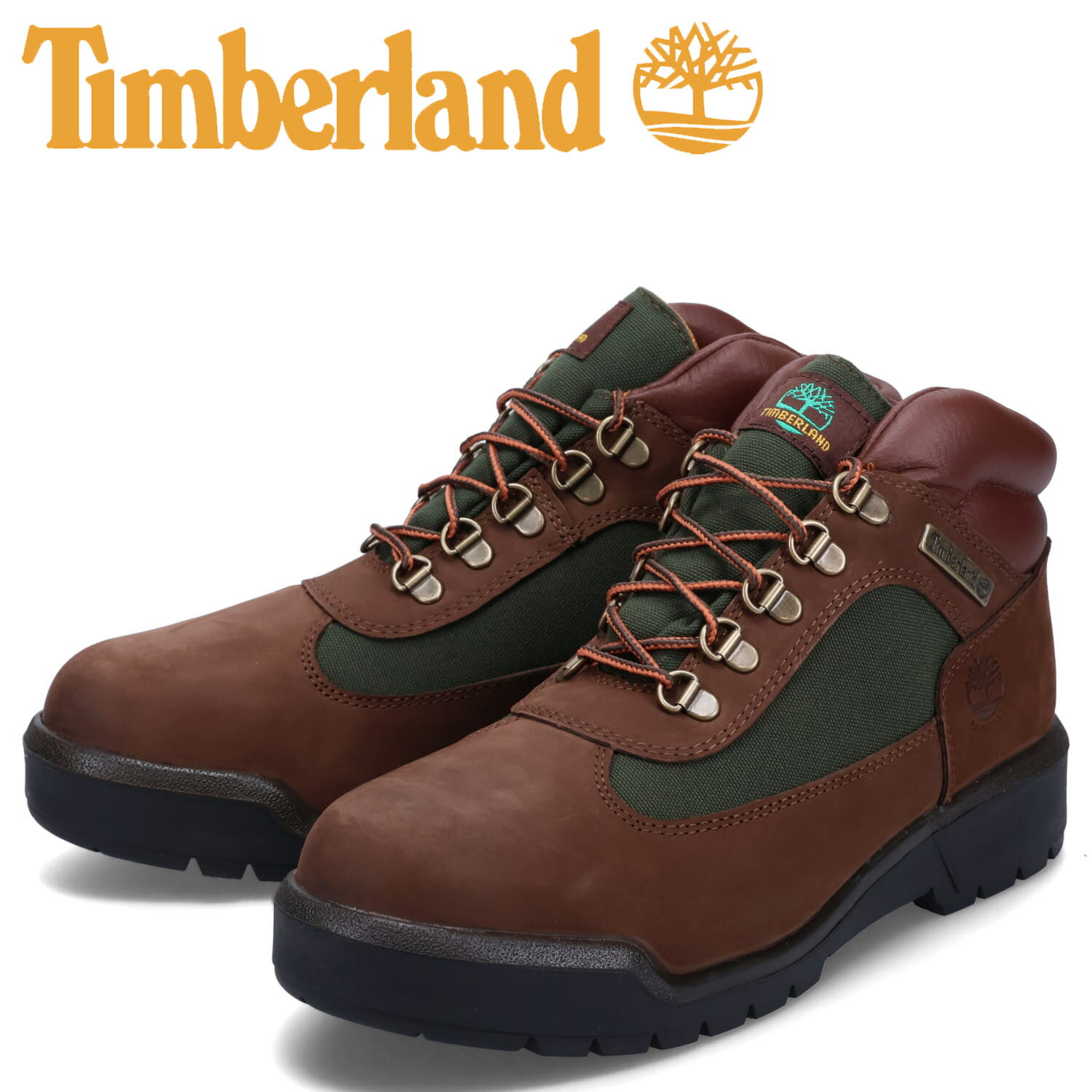 【クーポンで最大1000円OFF！5/16 10:59まで】 ティンバーランド Timberland ブーツ フィールドブーツ メンズ 防水 FIELD BOOT FL WP ブラウン A18A6