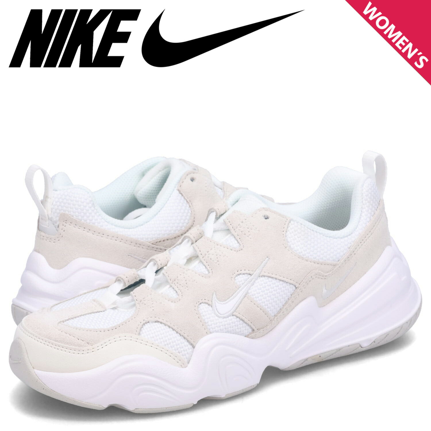 NIKE WOMENS TECH HERA ナイキ テック ヘラ スニーカー レディース ホワイト 白 DR9761-100のサムネイル