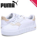 【クーポンで最大1000円OFF！5/7 10:59まで】 PUMA プーマ スニーカー カリ コート マッチ レディース 厚底 CALI COAT MUCH ホワイト 白 393094-02