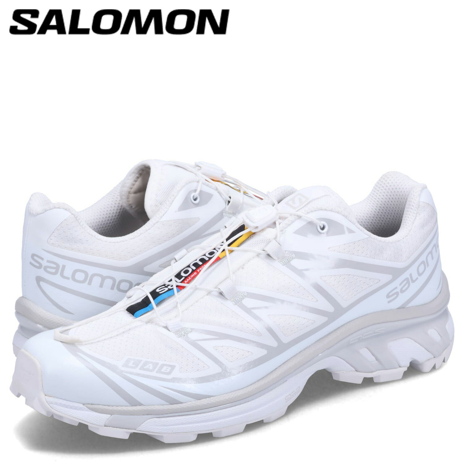 サロモン SALOMON XT-6 ADV シューズ トレッキングシューズ スニーカー メンズ ホワイト 白 L41252900