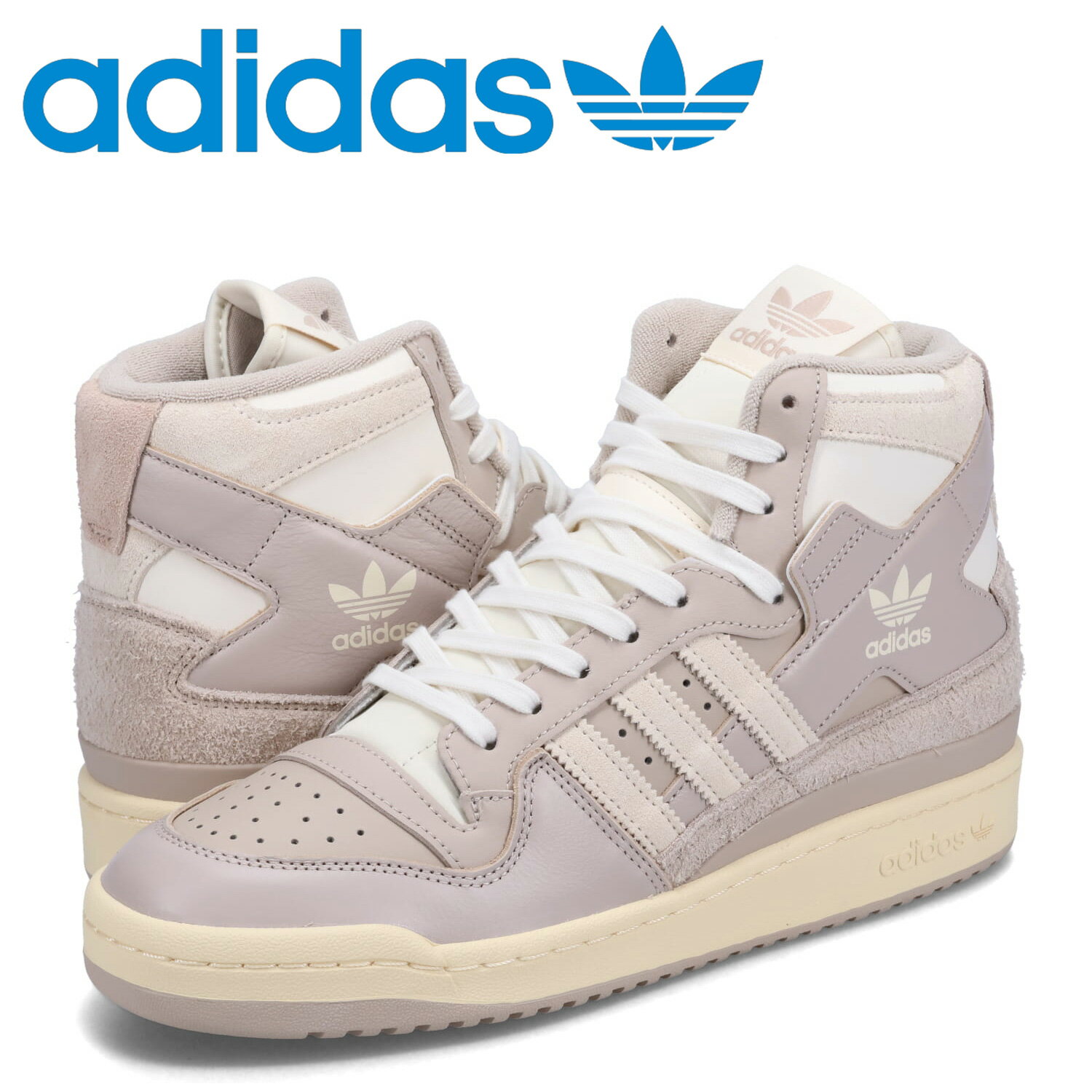 アディダス アディダス オリジナルス adidas Originals スニーカー フォーラム 84 ハイ メンズ FORUM 84 HIGH ベージュ IE7225