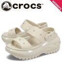 クロックス crocs サンダル クラシック メガ クラッシュ レディース 厚底 CLASSIC MEGA CRUSH SANDAL ベージュ 207989-2...